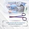 A2Z Scilab Stitch Suture Scissors 4.5 One Hook Blade Stainless Steel, Multi Titanium Color A2Z-ZR868 - alternate 2